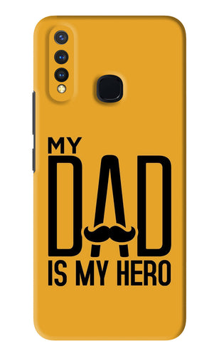 My Dad Is My Hero Vivo Y19 Back Skin Wrap