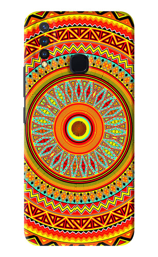 Mandala Pattern Vivo Y19 Back Skin Wrap