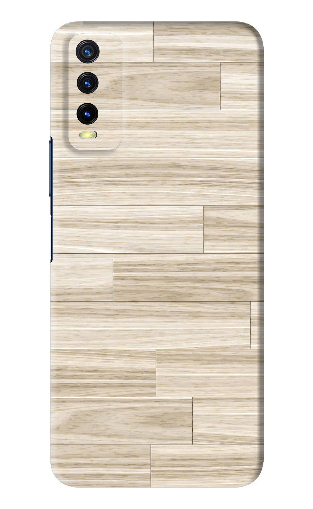 Wooden Art Texture Vivo Y20 Back Skin Wrap