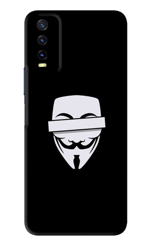Anonymous Face Vivo Y20 Back Skin Wrap