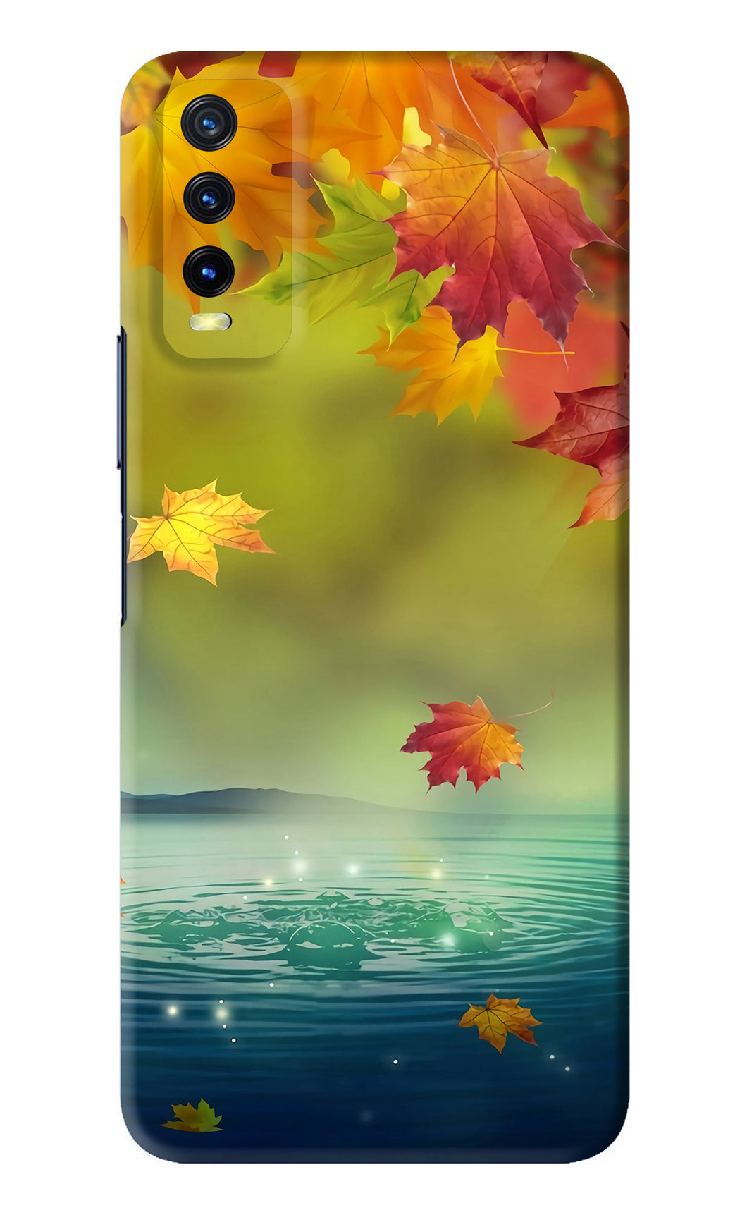 Flowers 1 Vivo Y20 Back Skin Wrap