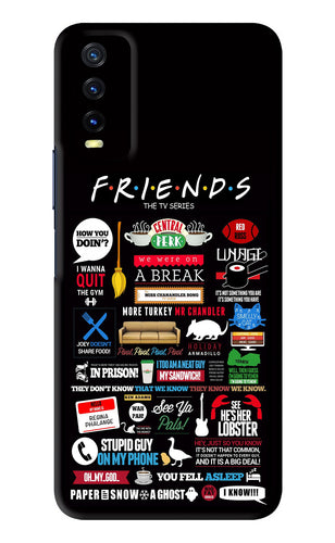 FRIENDS Vivo Y20 Back Skin Wrap