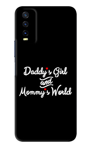 Daddy's Girl and Mommy's World Vivo Y20 Back Skin Wrap