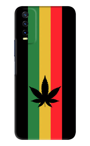 Weed Flag Vivo Y20 Back Skin Wrap