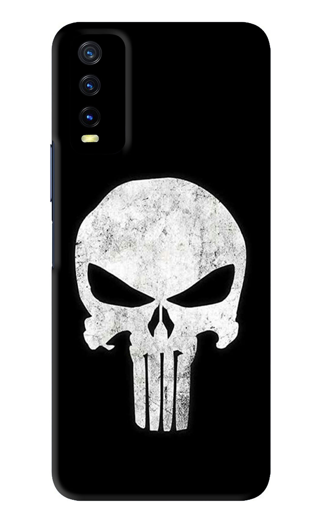 Punisher Skull Vivo Y20i Back Skin Wrap