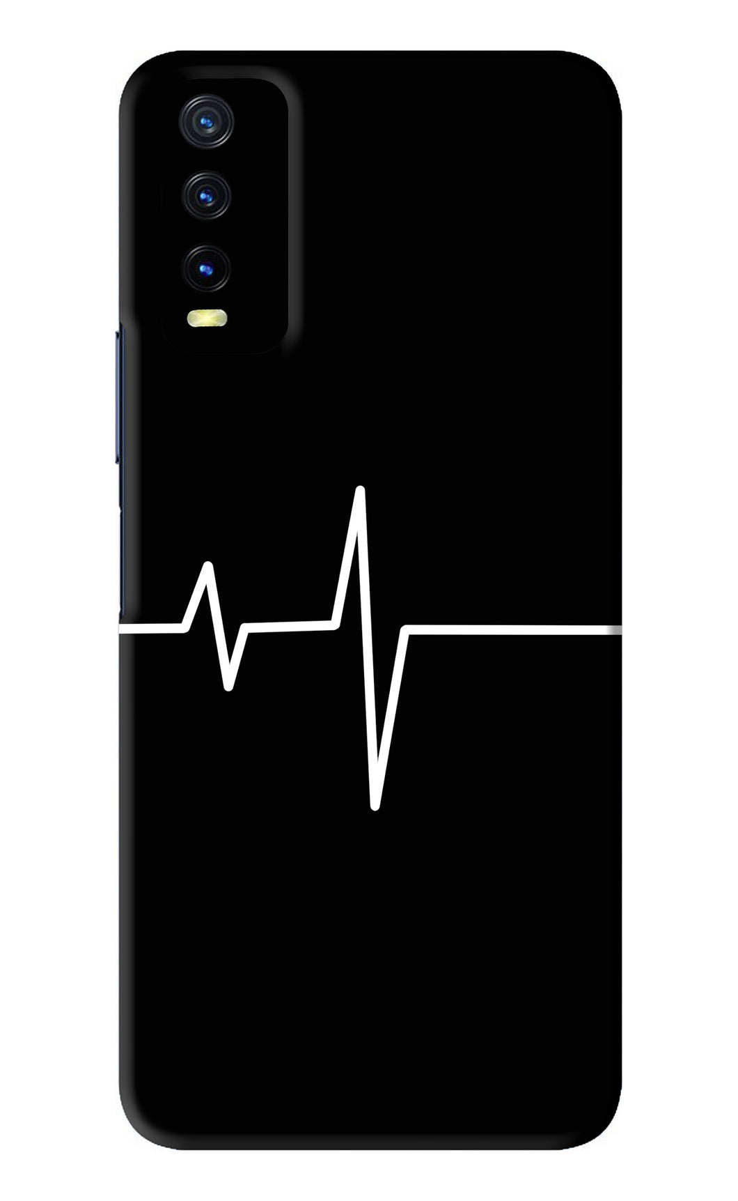 Heart Beats Vivo Y20i Back Skin Wrap