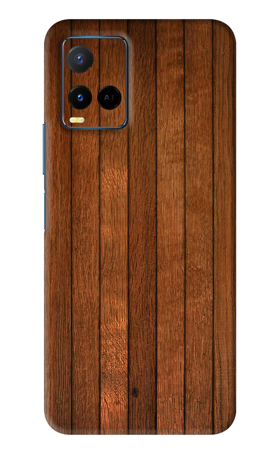 Wooden Artwork Bands Vivo Y21 Back Skin Wrap