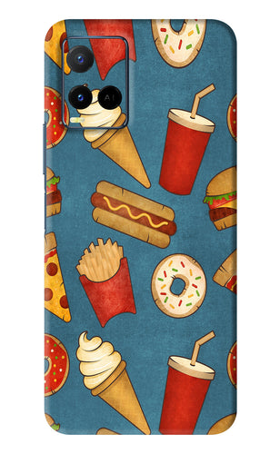 Foodie Vivo Y21 Back Skin Wrap