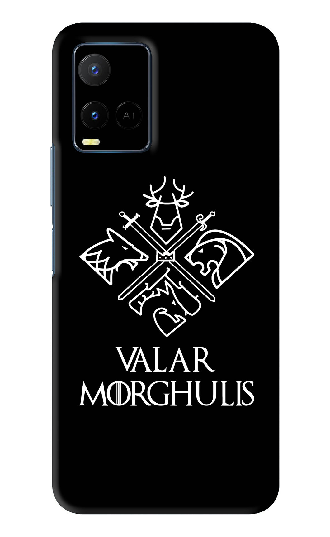 Valar Morghulis | Game Of Thrones Vivo Y21 2021 Back Skin Wrap