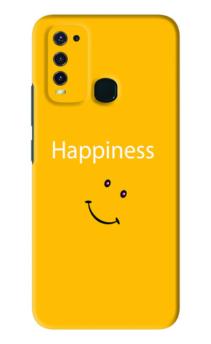 Happiness With Smiley Vivo Y30 Back Skin Wrap