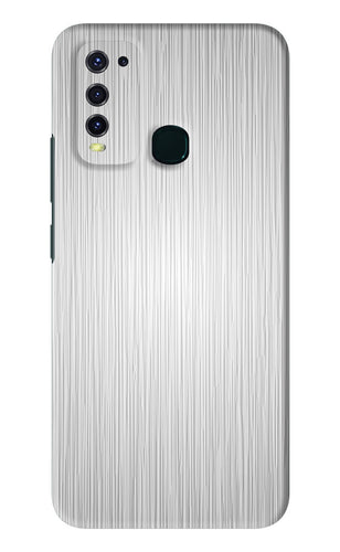 Wooden Grey Texture Vivo Y30 Back Skin Wrap