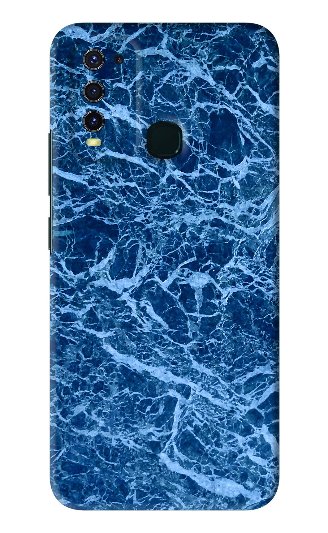 Blue Marble Vivo Y30 Back Skin Wrap