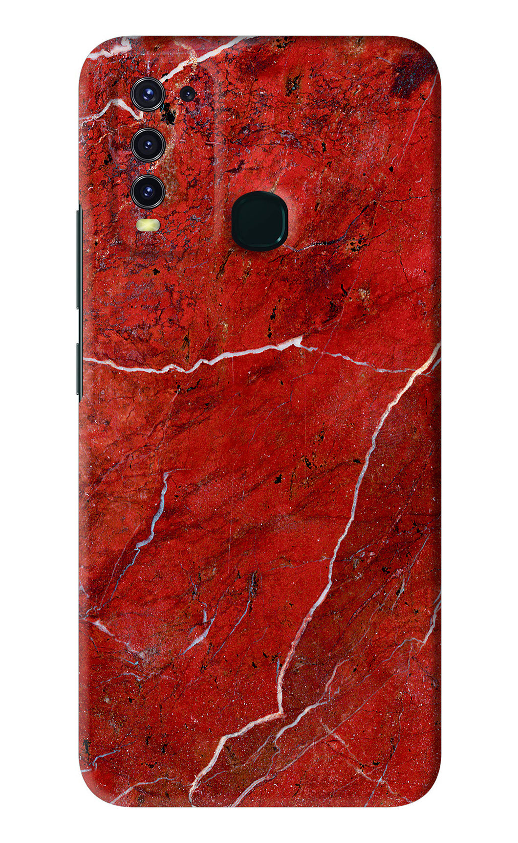 Red Marble Design Vivo Y30 Back Skin Wrap