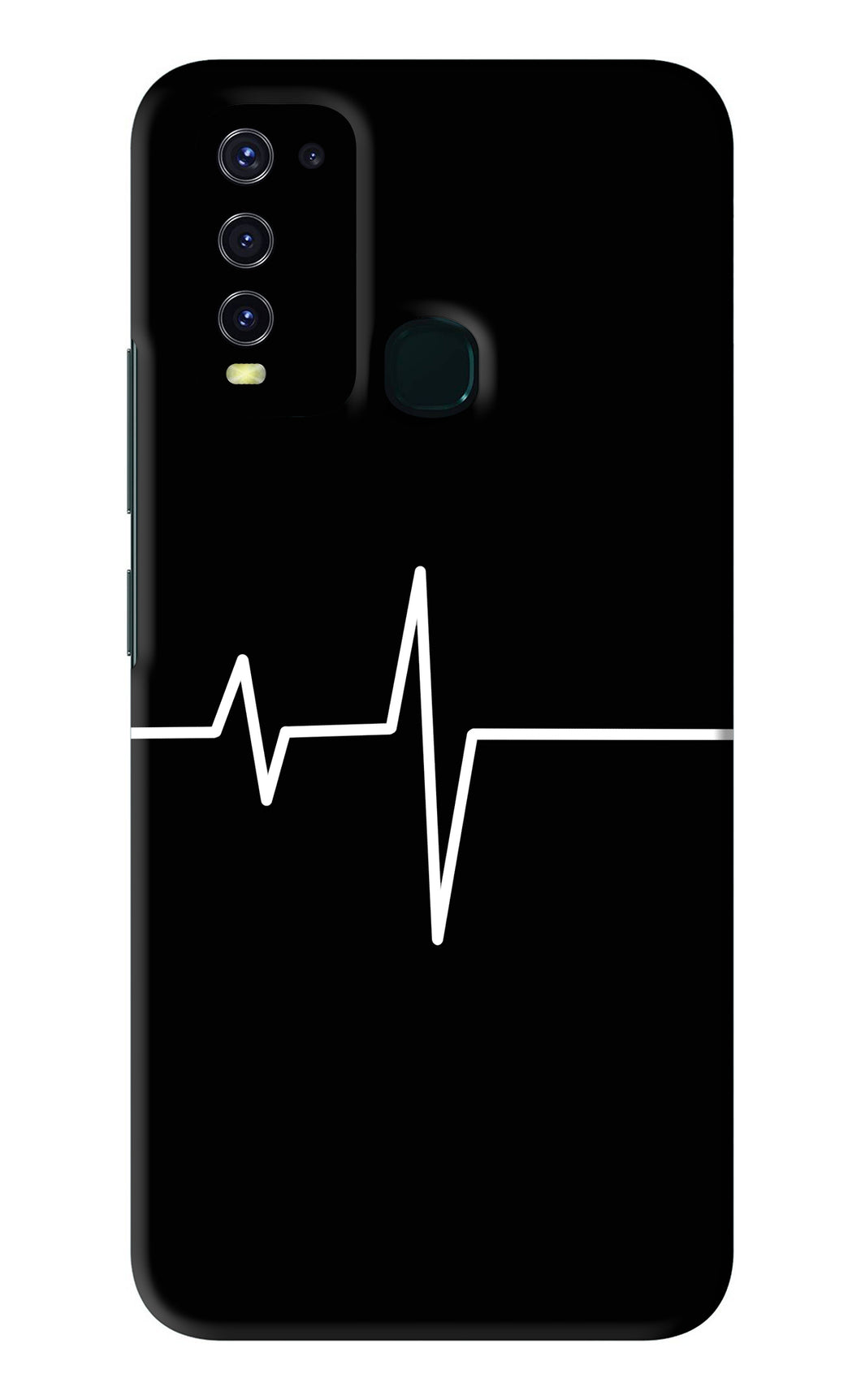 Heart Beats Vivo Y30 Back Skin Wrap