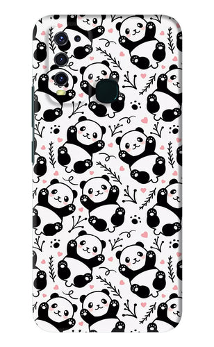 Cute Panda Vivo Y30 Back Skin Wrap