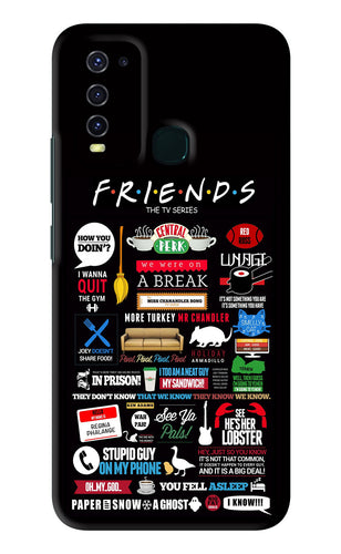 FRIENDS Vivo Y30 Back Skin Wrap