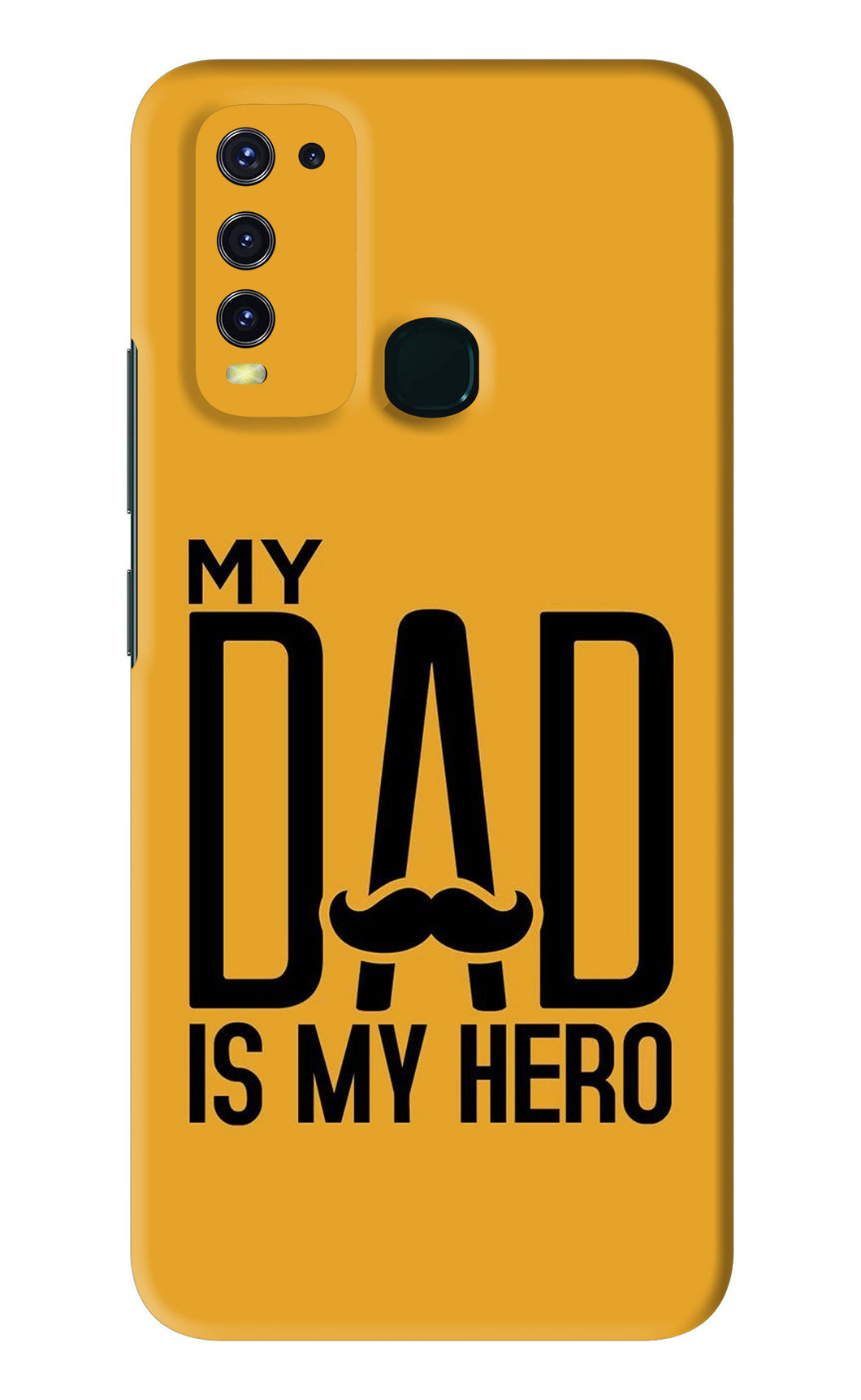 My Dad Is My Hero Vivo Y30 Back Skin Wrap