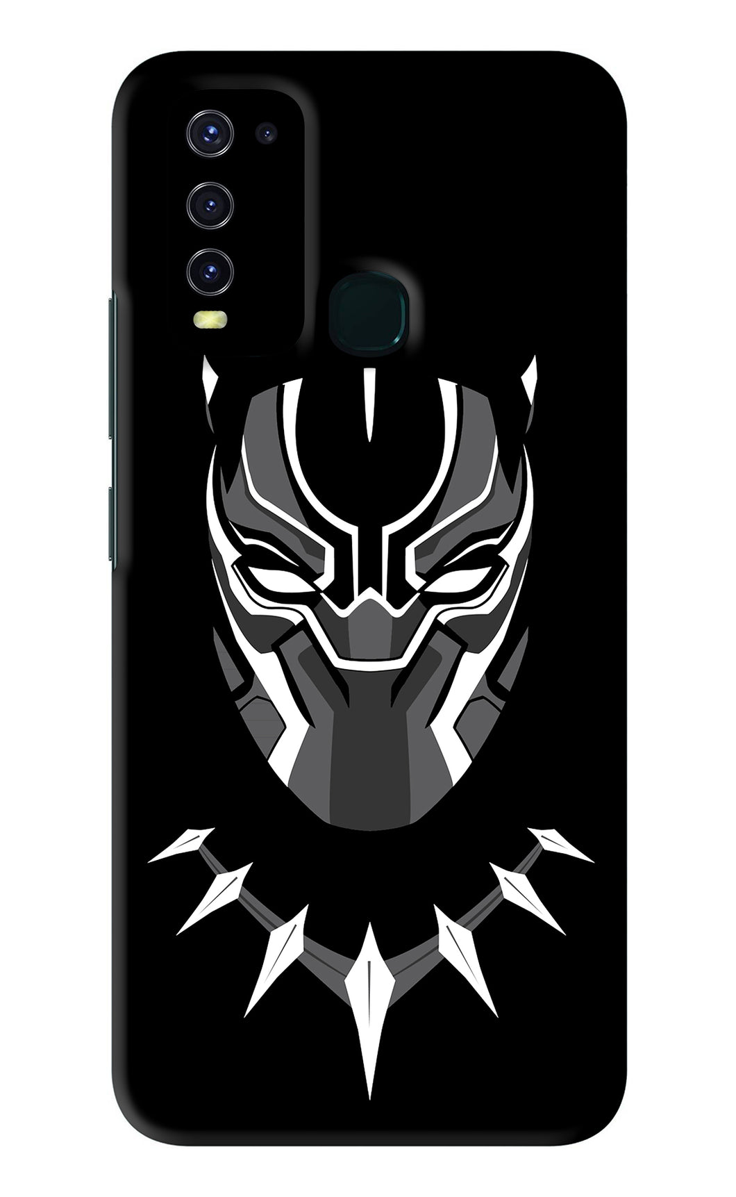 Black Panther Vivo Y30 Back Skin Wrap