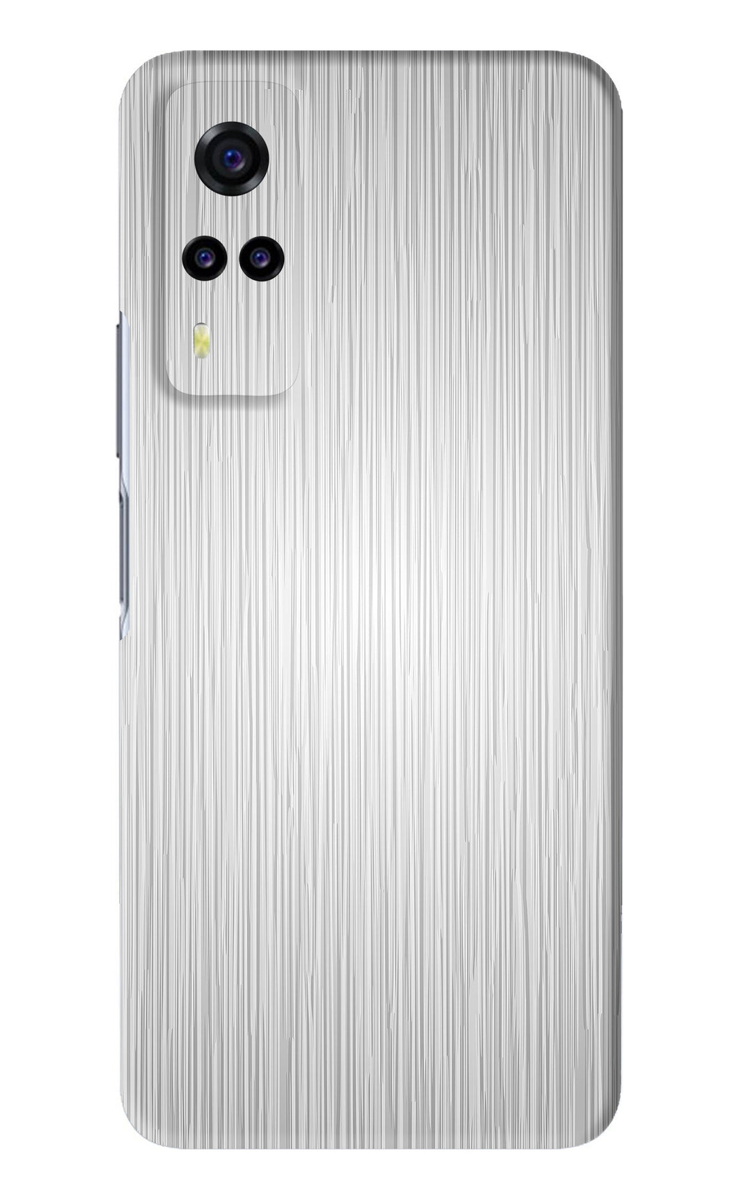 Wooden Grey Texture Vivo Y31 Back Skin Wrap