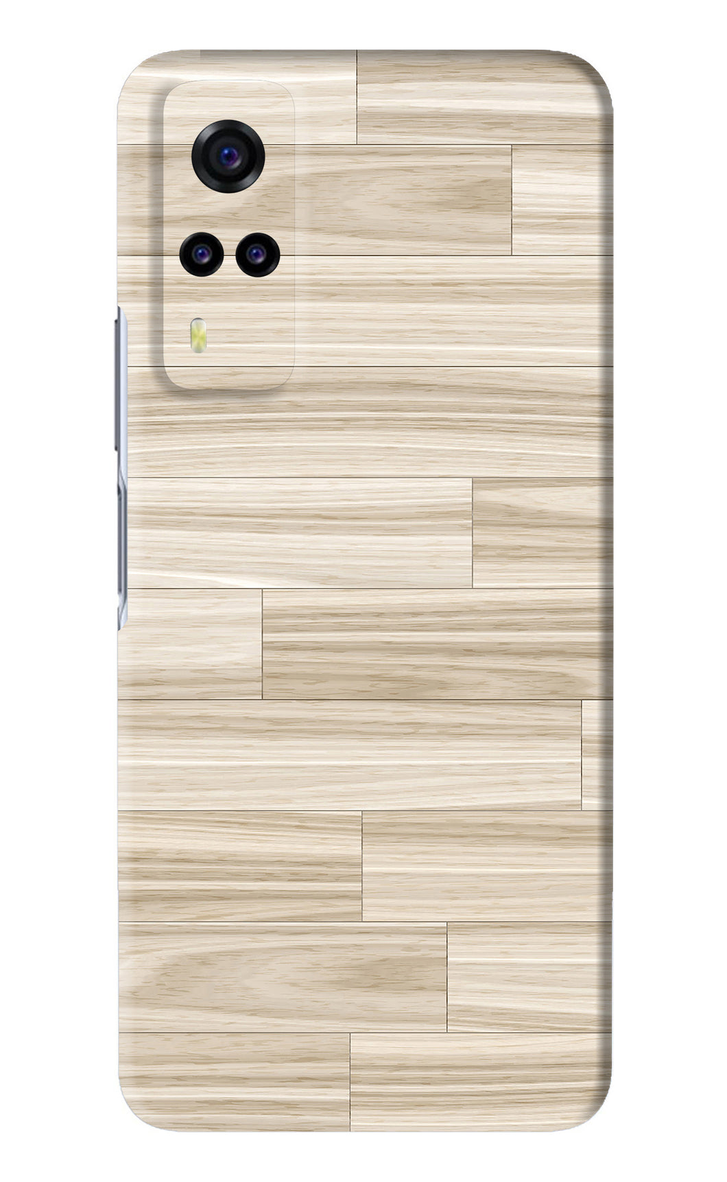 Wooden Art Texture Vivo Y31 Back Skin Wrap