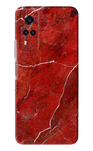 Red Marble Design Vivo Y31 Back Skin Wrap