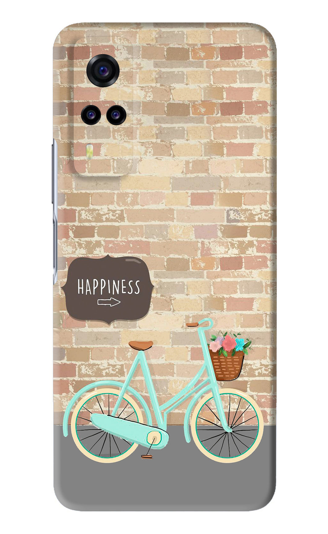 Happiness Artwork Vivo Y31 Back Skin Wrap