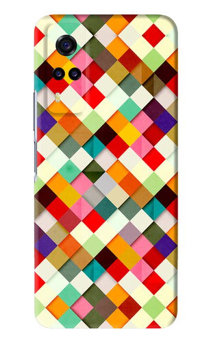 Geometric Abstract Colorful Vivo Y31 Back Skin Wrap