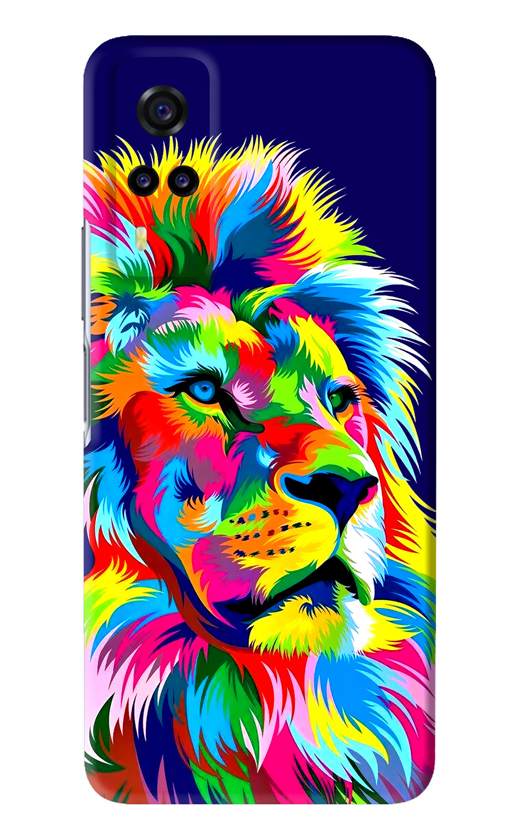Vector Art Lion Vivo Y31 Back Skin Wrap