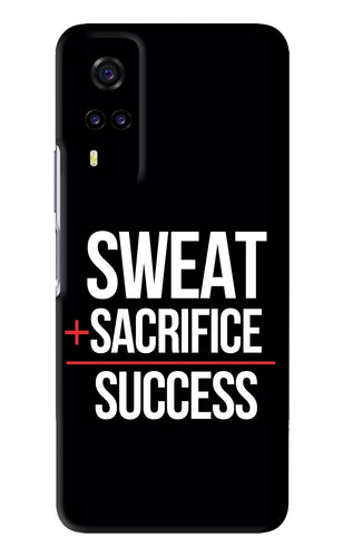 Sweat Sacrifice Success Vivo Y31 Back Skin Wrap