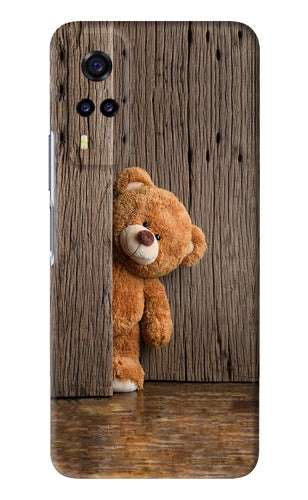 Teddy Wooden Vivo Y31 Back Skin Wrap