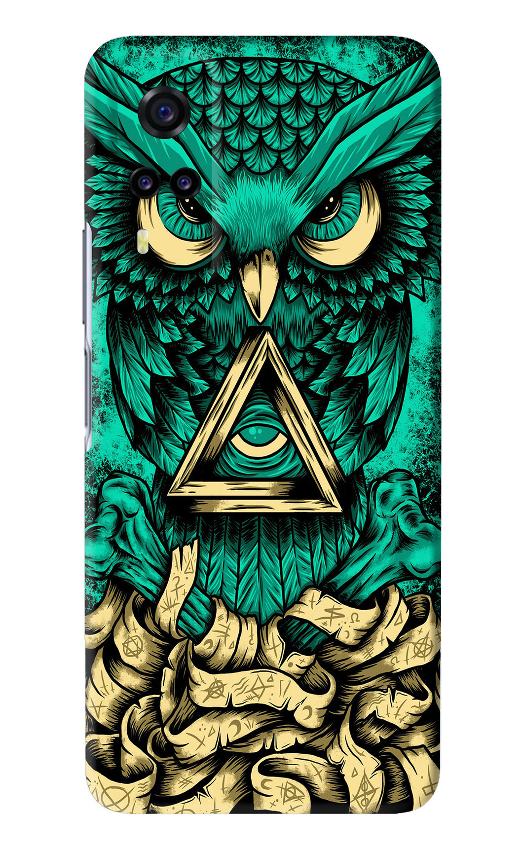 Green Owl Vivo Y31 Back Skin Wrap