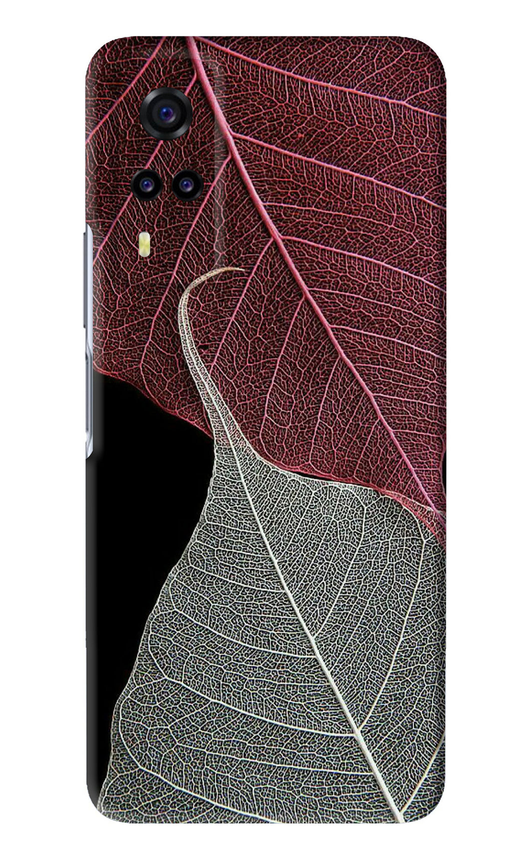 Leaf Pattern Vivo Y31 Back Skin Wrap
