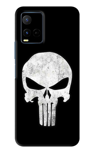 Punisher Skull Vivo Y33S Back Skin Wrap