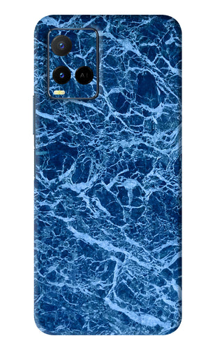 Blue Marble Vivo Y33S Back Skin Wrap
