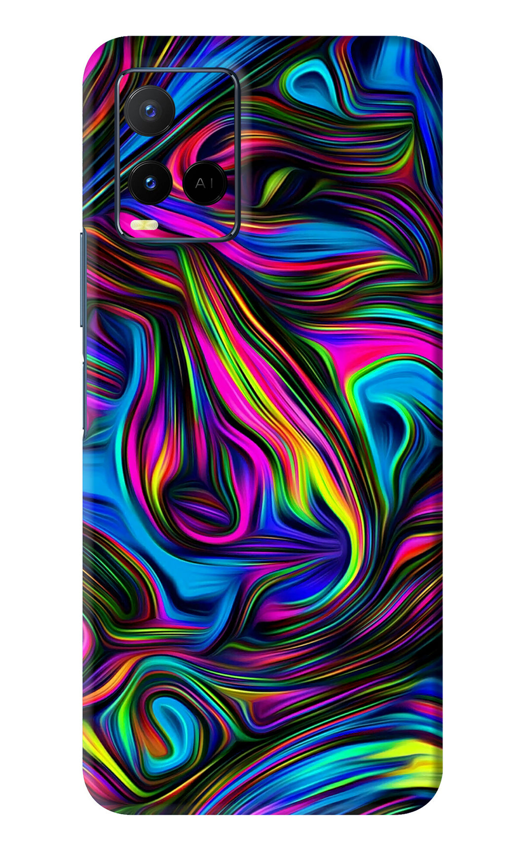 Abstract Art Vivo Y33S Back Skin Wrap