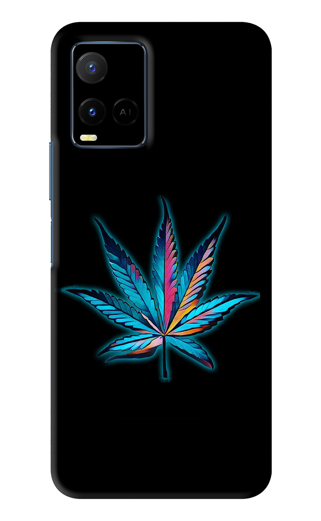 Weed Vivo Y33S Back Skin Wrap