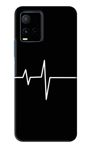 Heart Beats Vivo Y33S Back Skin Wrap