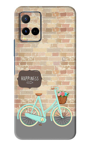 Happiness Artwork Vivo Y33S Back Skin Wrap