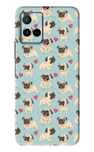 Pug Dog Vivo Y33S Back Skin Wrap