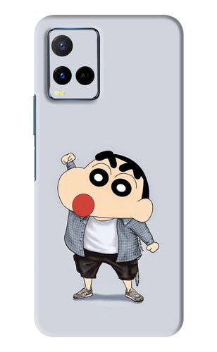 Shinchan Vivo Y33S Back Skin Wrap