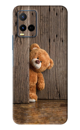 Teddy Wooden Vivo Y33S Back Skin Wrap