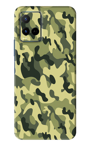 Camouflage Vivo Y33S Back Skin Wrap
