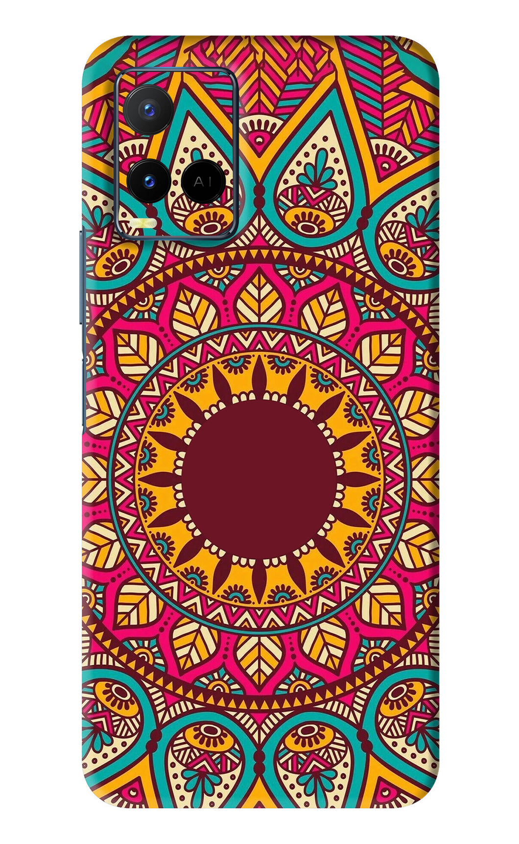 Mandala Pattern 1 Vivo Y33S Back Skin Wrap