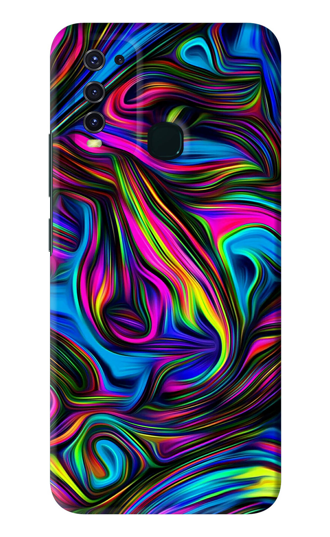 Abstract Art Vivo Y50 Back Skin Wrap