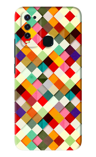Geometric Abstract Colorful Vivo Y50 Back Skin Wrap