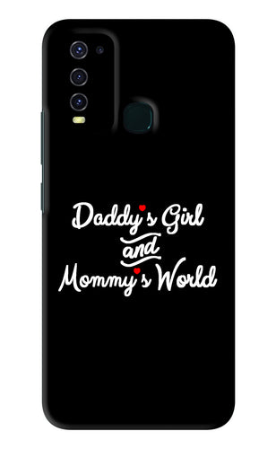 Daddy's Girl and Mommy's World Vivo Y50 Back Skin Wrap