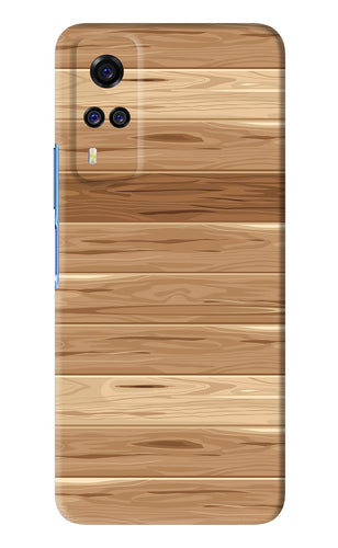 Wooden Vector Vivo Y51 Back Skin Wrap