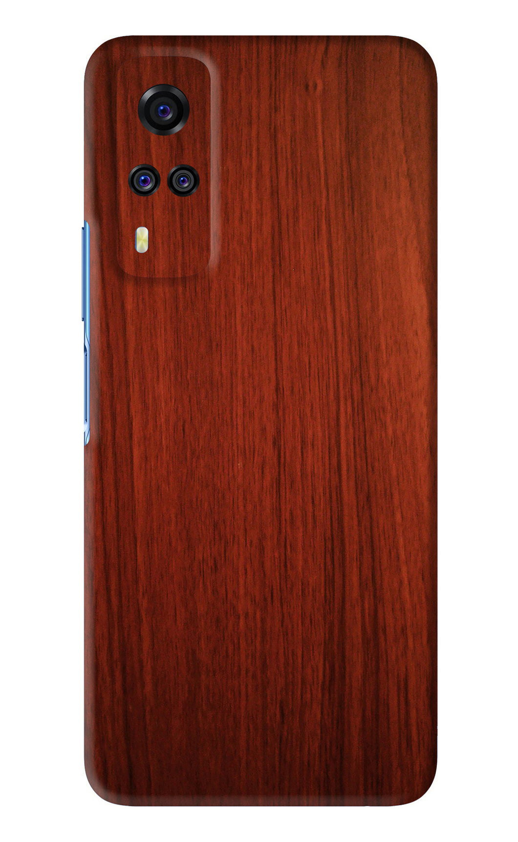 Wooden Plain Pattern Vivo Y51 Back Skin Wrap