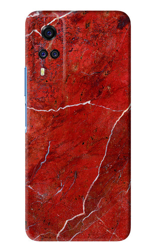 Red Marble Design Vivo Y51 Back Skin Wrap