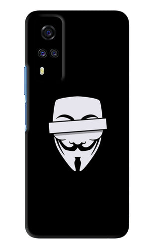 Anonymous Face Vivo Y51 Back Skin Wrap